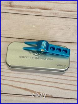 NEW Scotty Cameron 2022 Casino Floor- Bright Dip Turquoise Pivot Tool withCase NEW Scotty Cameron 2022 Casino Floor- Bright Dip Turquoise Pivot Tool withCase