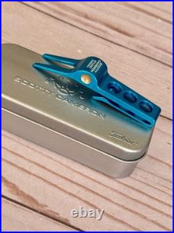 NEW Scotty Cameron 2022 Casino Floor- Bright Dip Turquoise Pivot Tool withCase