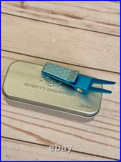 NEW Scotty Cameron 2022 Casino Floor- Bright Dip Turquoise Pivot Tool withCase