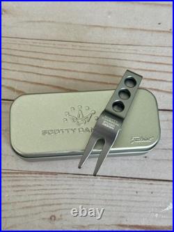 NEW Scotty Cameron 2024 Mardi Gras- Bright Dip Gray Pivot Tool with Case