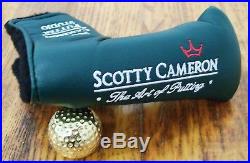 NEW Scotty Cameron AOP Green Putter Headcover Art of Putting Cover with Tool
