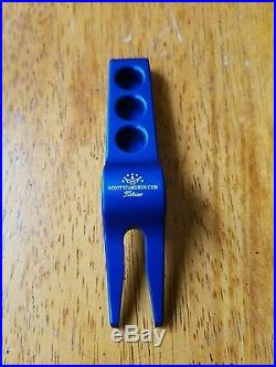 NEW Scotty Cameron Blue For Tour Use Only CT Circle T Clip Pivot Divot Tool