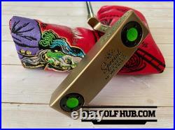 NEW Scotty Cameron Custom SS Newport 2 Torched Chromatic 34in Putter- Green