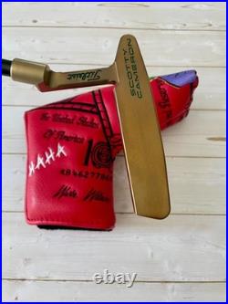 NEW Scotty Cameron Custom SS Newport 2 Torched Chromatic 34in Putter- Green