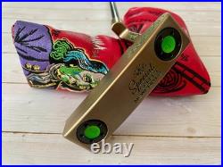 NEW Scotty Cameron Custom SS Newport 2 Torched Chromatic 34in Putter- Green