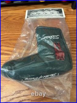 NEW Scotty Cameron Headcover 2002 Green Art of Putting with Red Pivot Tool