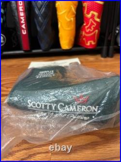 NEW Scotty Cameron Headcover 2002 Green Art of Putting with Red Pivot Tool
