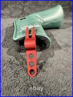 NEW Scotty Cameron Headcover Dark Green Art of Putting with Red Pivot Tool