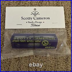 NEW Scotty Cameron Misted Violet (Purple) Circle-T Putting Path Tool