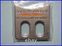 NEW Scotty Cameron ORANGE Ball Marker/Alignment Tool In Orange Scod