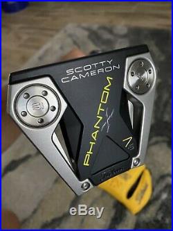 NEW Scotty Cameron Phantom X 7.5 34 Inch Golf Putter EXTRA WEIGHTS/TOOL Included