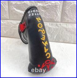 NEW Scotty Cameron Putter Headcover with Pivot Tool Black Genuine