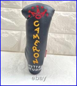 NEW Scotty Cameron Putter Headcover with Pivot Tool Black Genuine