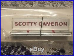 NEW Scotty Cameron Putting Path Tool Circle T Tour Use Satin withRed Paint Fill
