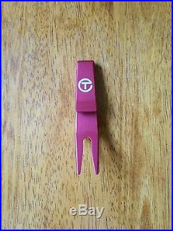 NEW Scotty Cameron Red CT Large Circle T Clip Pivot Divot Tool Rare Tour issued
