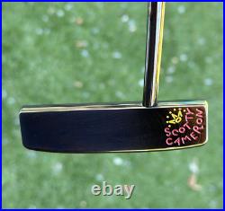 NEW Scotty Cameron X-PROTOTYPE NO. 6 PUTTER & HEAD COVER withDivot Tool 35