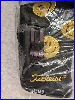 NEW in Bag 2007 Scotty Cameron Smiley Face with Tool Black HEADCOVER