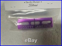 NEW scotty cameron putter Circle T Putting Path Tool Purple new in pack