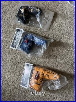 NIB RARE Scotty Cameron 2002 MINI CROWNs TRIO (BLUE, BLACK, YELLOW)