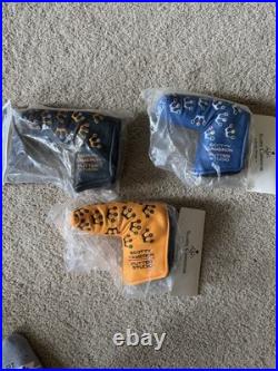 NIB RARE Scotty Cameron 2002 MINI CROWNs TRIO (BLUE, BLACK, YELLOW)