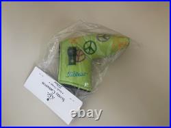 NIB RARE Scotty Cameron 2003 Green/Lime Peace Sign Headcover with PIVOT TOOL NIB RARE Scotty Cameron 2003 Green/Lime Peace Sign Headcover with PIVOT TOOL
