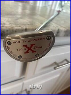 NOS Scotty Cameron 35 RED X Putter withcover and tool