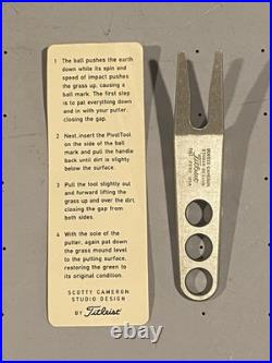 New 2001 Issue Original Titleist Scotty Cameron Pivot Tool Divot NIP -BRAND NEW