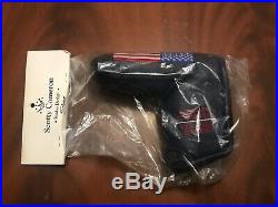 New 2002 Scotty Cameron 9/11 Large USA Flag Blue Blade HC with Pivot Tool In Bag