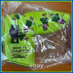 New 2004 Scotty Cameron Hula Girl Lime Green Putter Headcover with Pivot Tool Rare New 2004 Scotty Cameron Hula Girl Lime Green Putter Headcover with Pivot Tool Rare