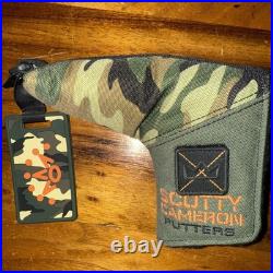 New 2017 Scotty Club Cameron Camo Headcover & Leash Pivot/divot Tool