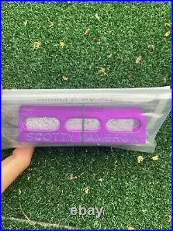 New! Rare! Scotty Cameron Circle T Putting Path Tool Tour Use ONLY Purple