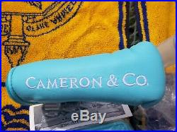 New Rare Scotty Cameron GSS Cameron & Co Tiffany Headcover with Pivot Tool (NOOB)