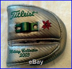New Scotty Cameron 2003 Limited Edition Futura Holiday Putter with Cover and Tool