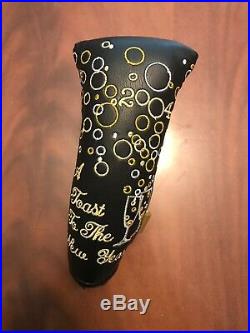 New Scotty Cameron 2004 A Toast To The New Year With Pivot Divot Tool Head Cover