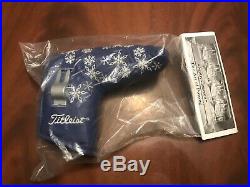New Scotty Cameron 2005 Holiday Snowflakes Snow Head cover Tool Glow In Dark