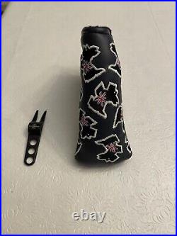 New Scotty Cameron British Open Headcover 2004 Scotty Dog with Black Divot Tool