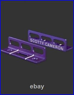 New Scotty Cameron Circle T Bright Dip Purple / White Putting Path Tool Gallery
