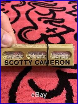 New Scotty Cameron Circle T Putter Path Tool Rare Gold For Tour Use Only FTUO
