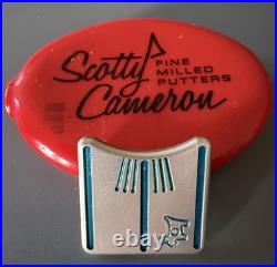 New Scotty Cameron Japan Only M&g Bull Dog Ball Tool Marker Coin Circle T Tour