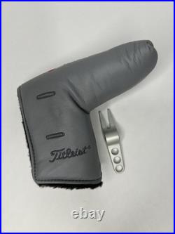 New Scotty Cameron Pro Platinum Red Fill Headcover withnew divot tool