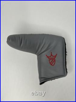 New Scotty Cameron Pro Platinum Red Fill Headcover withnew divot tool