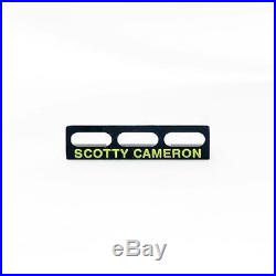 New Scotty Cameron Putting Path Tool Black Lime from ykr2 japan