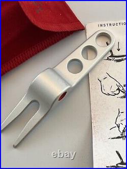 New Scotty Cameron Rare Original Silver Divot Tool With Red Case Titleist 900491