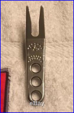 New Scotty Cameron Stainless Steel Pivot Divot Tool with Alligator Gator Holster