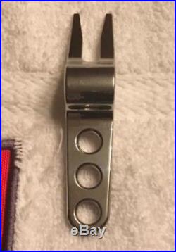 New Scotty Cameron Stainless Steel Pivot Divot Tool with Alligator Gator Holster