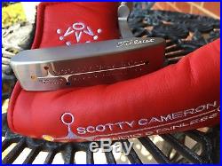 New Scotty Cameron Studio Stainless 303 Newport With Cover And Tool 35 330g