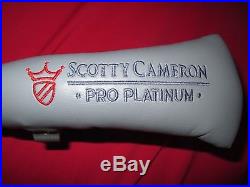 New Scotty Cameron Studio Titleist Pro Platinum Putter Cover W Pivot Divot Tool