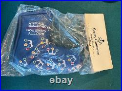 New in Bag very Rare Scotty Cameron 2002 Blue Mini Crowns Headcover