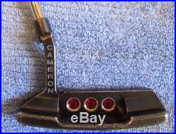 Nice Scotty Cameron Newport 2 Select Putter 33.5 Black Extra Weights & Tool