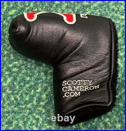 RARE MINT Titleist Scotty Cameron Red X Headcover with NEW Divot Tool PGA Tour